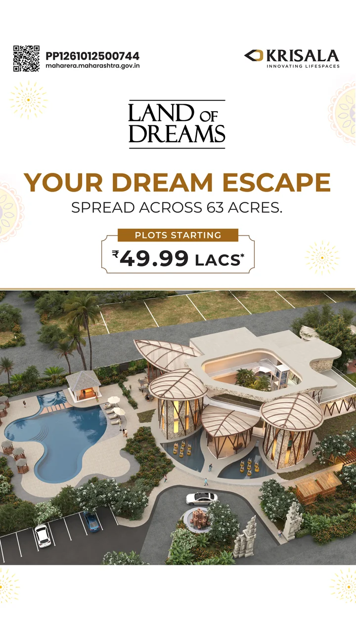 Krisala Destination One Vadgaon Pune - Gated Community Plots Mobile View